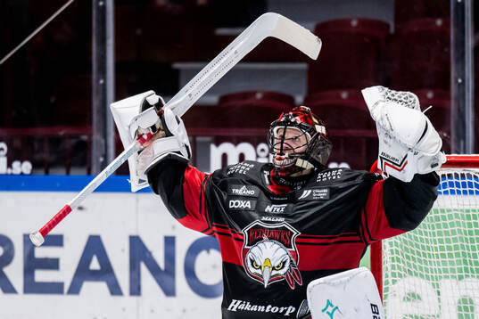 Malmö Redhawks Daniel Marmenlind jublar