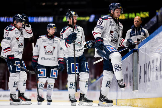 Linköpings Markus Ljungh, Nicholas Shore och Ty Rattie
