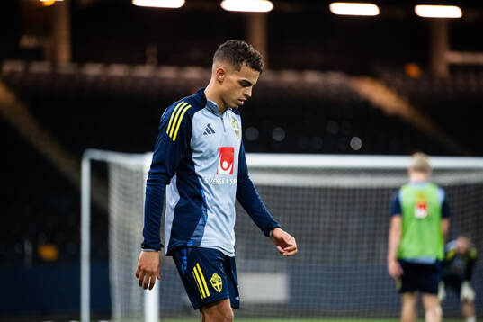 Yasin Ayari of the Swedish men's football national team at