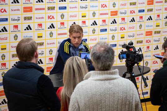 Daniel Svensson of the Swedish men's football national team