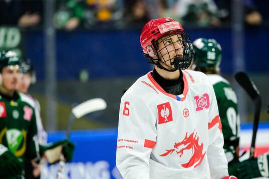 Radim Mrtka of Ocelari Trinec looks dejected