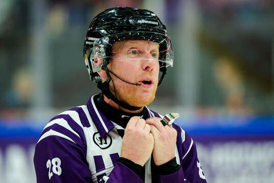 Referee Mikael Holm