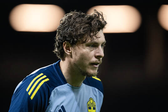Victor Nilsson Lindelöf of the Swedish men’s national