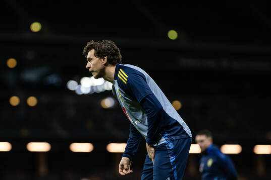 Victor Nilsson Lindelöf of the Swedish men’s national
