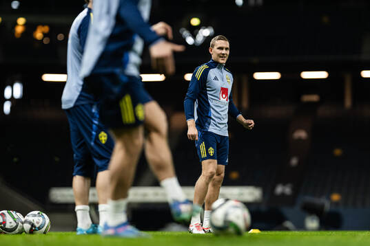 Ludwig Augustinsson of the Swedish men’s national