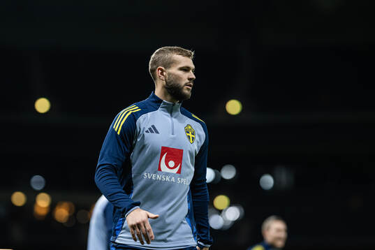 Jesper Karlström of the Swedish men’s national football
