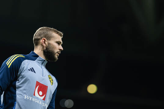Jesper Karlström of the Swedish men’s national football