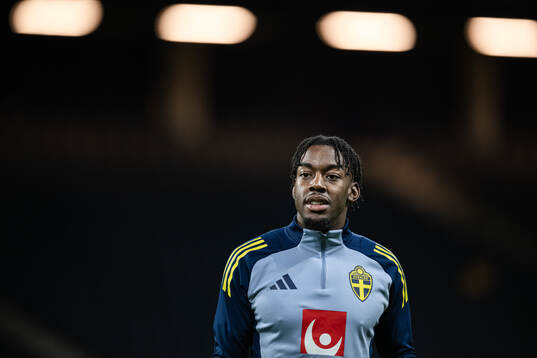 Anthony Elanga of the Swedish men’s national football team