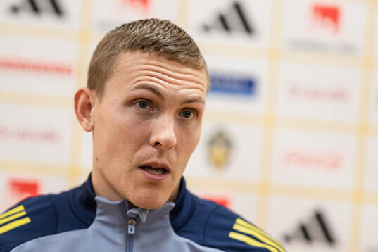 Ludwig Augustinsson of the Swedish men’s national