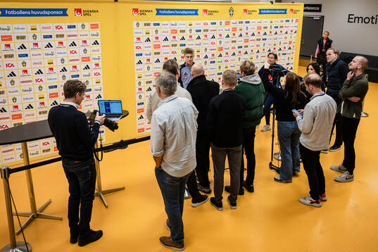 Hugo Bolin of the Swedish men’s national football team in