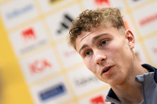 Hugo Bolin of the Swedish men’s national football team in