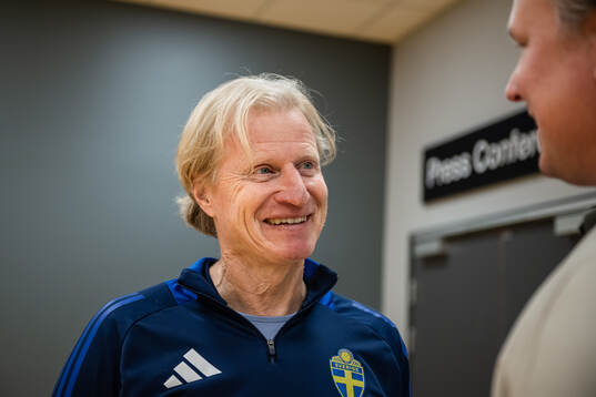 Stefan Pettersson, team manager of the Swedish men’s