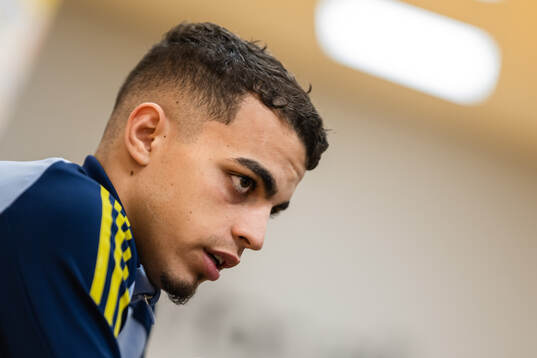 Yasin Ayari of the Swedish men’s national football team