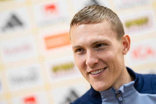 Ludwig Augustinsson of the Swedish men’s national