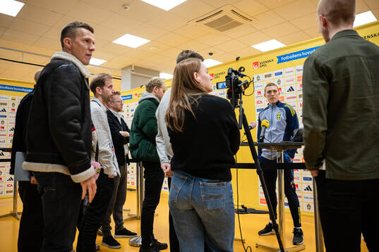 Ludwig Augustinsson of the Swedish men’s national