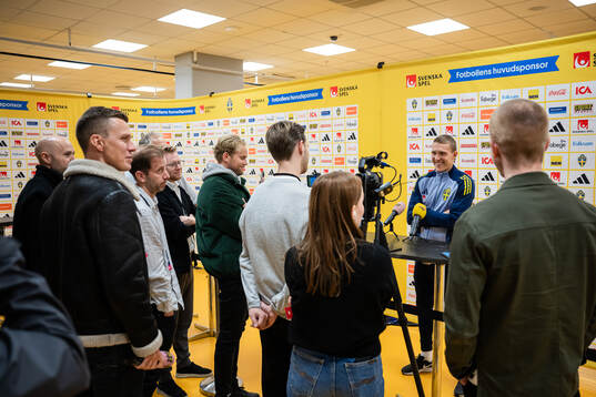 Ludwig Augustinsson of the Swedish men’s national