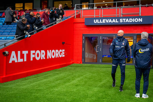 Ståle Solbakken, head coach of the Norwegian national