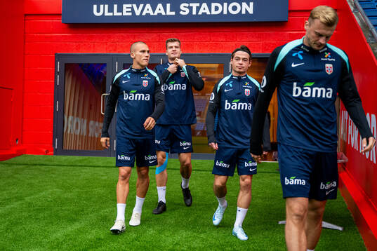 Leo Skiri Østigård, Alexander Sørloth and Patrick Berg