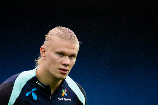 Erling Braut Haaland of the Norwegian national football team