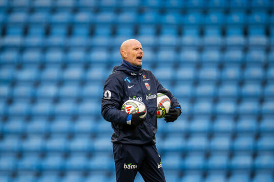 Ståle Solbakken, head coach of the Norwegian national