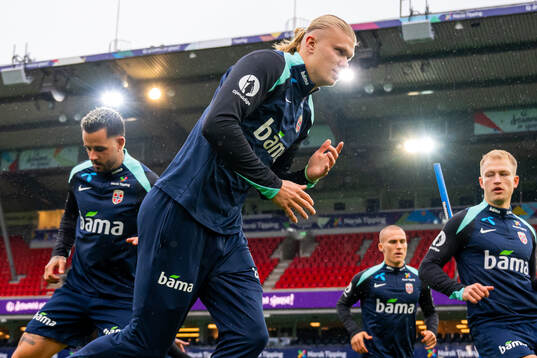 Erling Braut Haaland of the Norwegian national football team