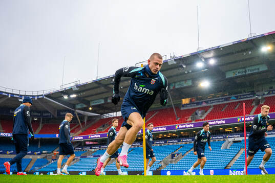 Julian Ryerson of the Norwegian national football team