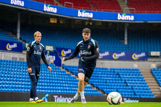 Jørgen Strand Larsen of the Norwegian national football