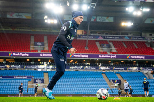 Kristian Thorstvedt of the Norwegian national football team