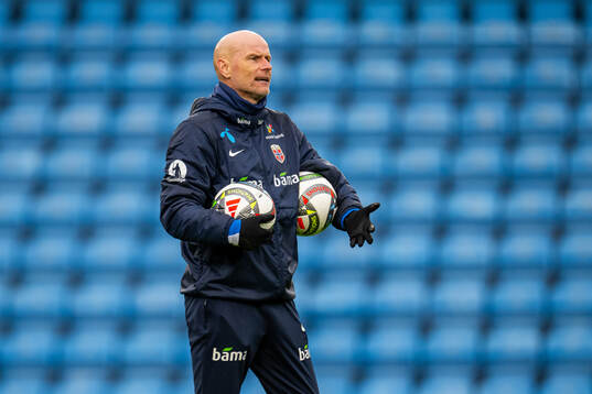 Ståle Solbakken, head coach of the Norwegian national