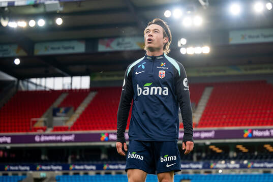 Patrick Berg of the Norwegian national football team