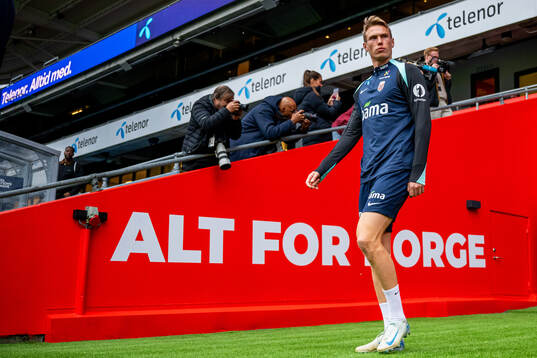 Torbjørn Lysaker Heggem of the Norwegian national football