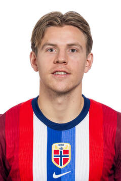 Jens Petter Hauge of the Norwegian national football team