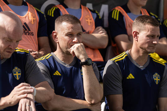 Head coach Andreas Pettersson of Sweden