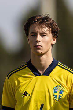 John Mellberg of Sweden at line up