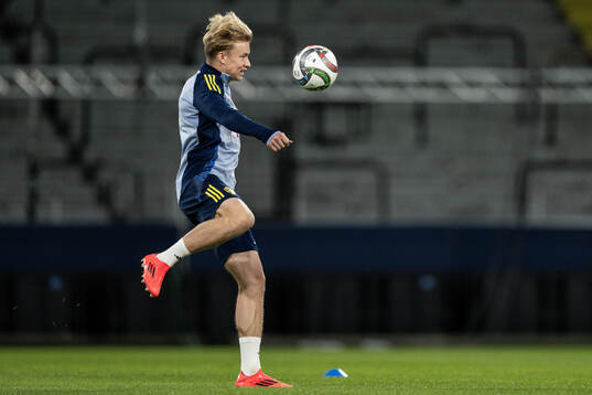 Daniel Svensson of the Swedish men's football national team