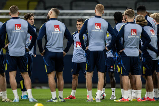 Yasin Ayari of the Swedish men's football national team at