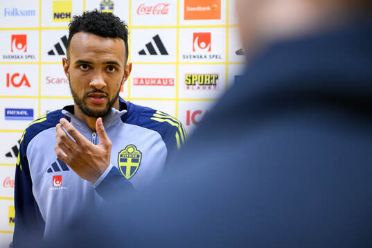 Alex Douglas of the Swedish men's football national team