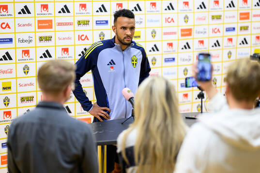 Alex Douglas of the Swedish men's football national team