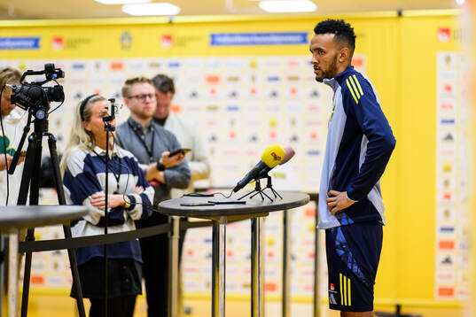 Alex Douglas of the Swedish men's football national team