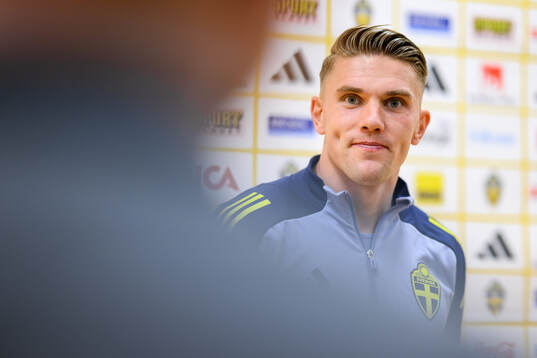 Viktor Gyökeres of the Swedish men's football national team