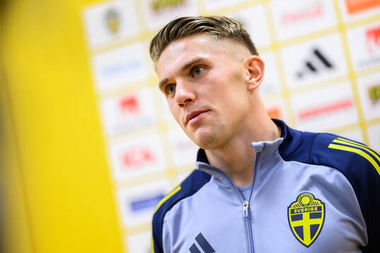 Viktor Gyökeres of the Swedish men's football national team