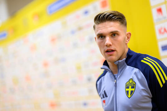 Viktor Gyökeres of the Swedish men's football national team