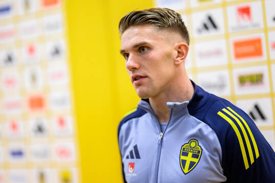 Viktor Gyökeres of the Swedish men's football national team