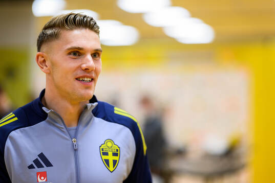 Viktor Gyökeres of the Swedish men's football national team