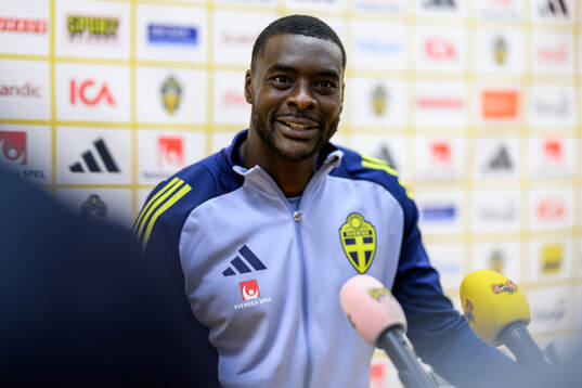 Ken Sema of the Swedish men's football national team