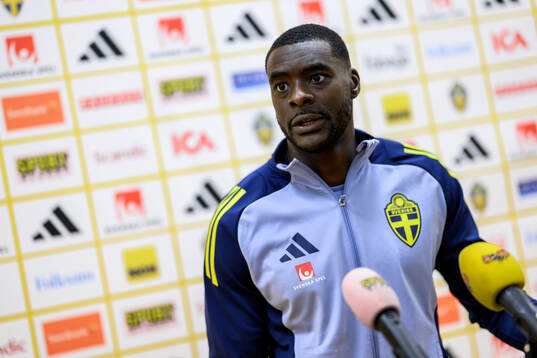Ken Sema of the Swedish men's football national team