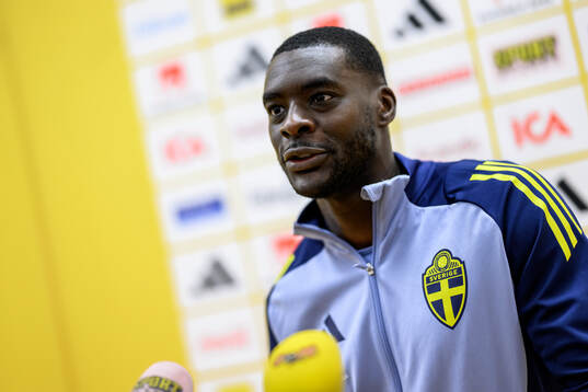 Ken Sema of the Swedish men's football national team
