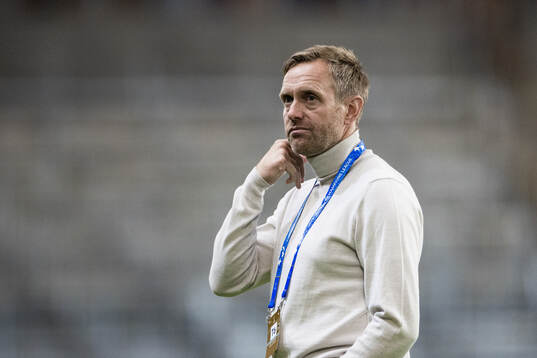 Coach Martin Sjögren of Hammarby