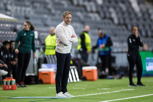 Head coach Martin Sjögren of Hammarby