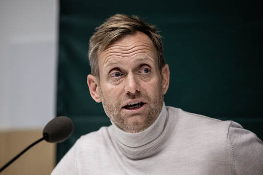 Coach Martin Sjögren of Hammarby